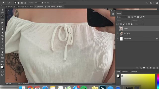 SIMPLE VECTOR ART PHOTOSHOP TUTORIAL (BEGINNER) смотреть онлайн