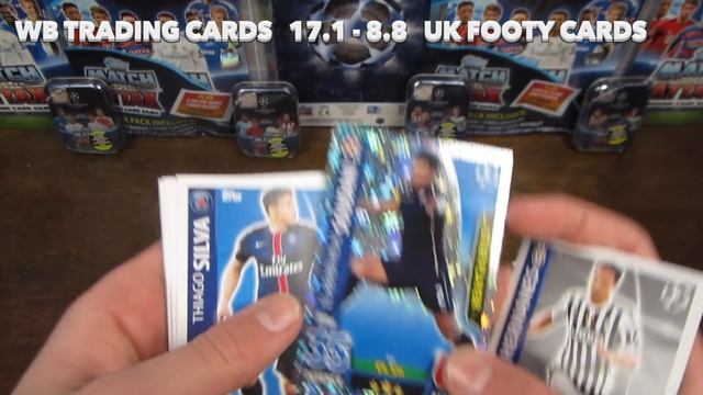 Match Attax Champions League RARITY PACKS vs. UK Footy Cards - Leg 1 2015/16 смотреть онлайн