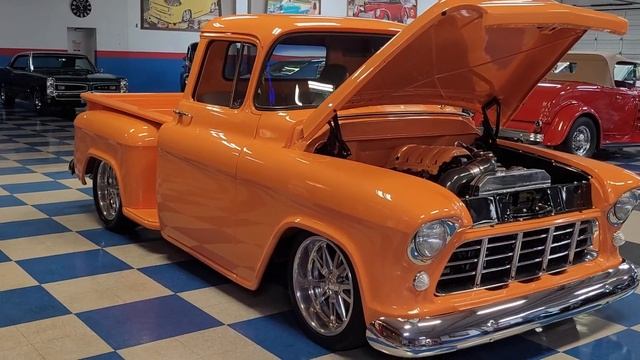 1956 Chevrolet 3100 Pickup Resto Mod Stk#9068 (A&E Classic Cars) смотреть онлайн