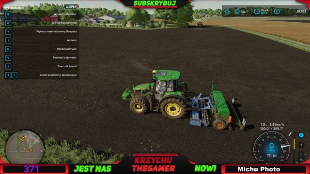 ☆✔ "Farmerzy z Ameryki" |#8|-Prace Pożniwne & Prasowanie Słomy & Siewy Na Wesoło?? ?[MP] - FS22 ? смотреть онлайн