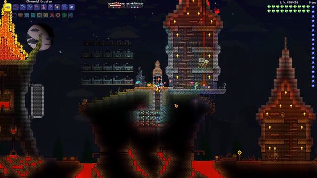 Halley's Inferno! Terraria Calamity Deathmode Flamethrower Playthrough #40 смотреть онлайн