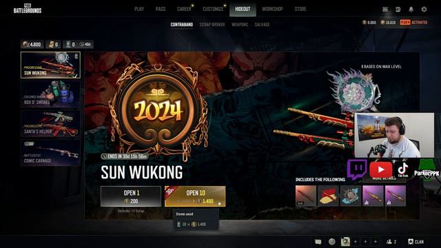 NEW PUBG M24 PROGRESSIVE CASE OPENING PART 2 - SUN WUKONG смотреть онлайн