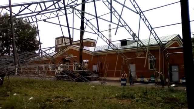 Тентовый ангар