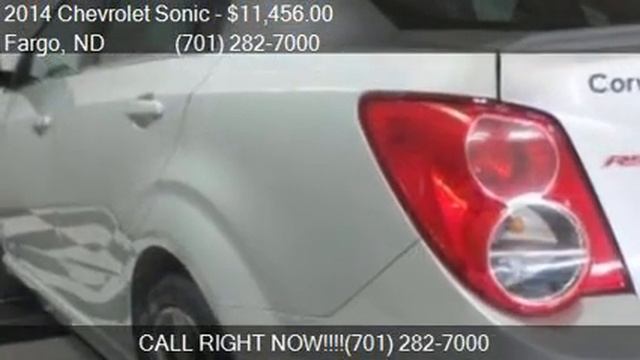 2014 Chevrolet Sonic RS Auto 4dr Sedan for sale in Fargo, ND смотреть онлайн