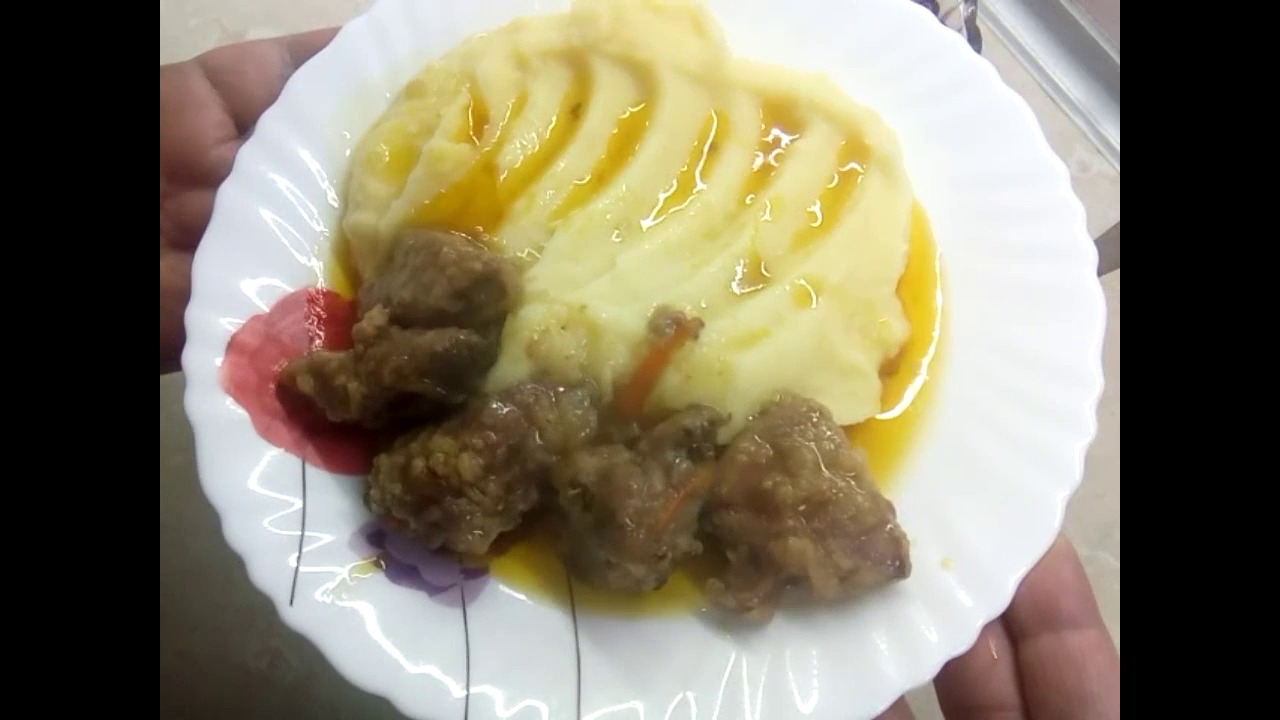 Гуляш из индюшиной печени