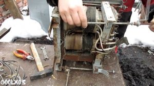 Сколько меди в старом сварочном аппарате.