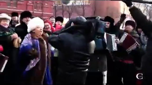 Народные уличные гулянья на 25 летие Играй гармонь смотреть онлайн