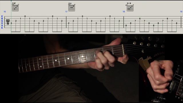 Chicago - Colour My World - Guitar Lesson With Tabs смотреть онлайн