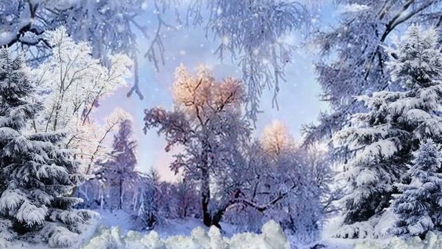 Просто наступила зима-Бесплатный готовый проект для Proshow Producer смотреть онлайн