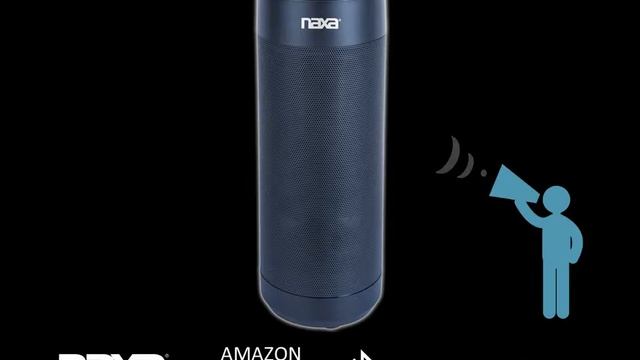 The Newest Amazon Alexa Bluetooth Speaker - Naxa Electronics NAS 5003 смотреть онлайн