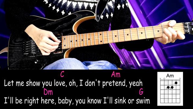 At My Worst - Pink Sweat Guitar Tutorial | At my worst guitar lesson | At my worst cover смотреть онлайн