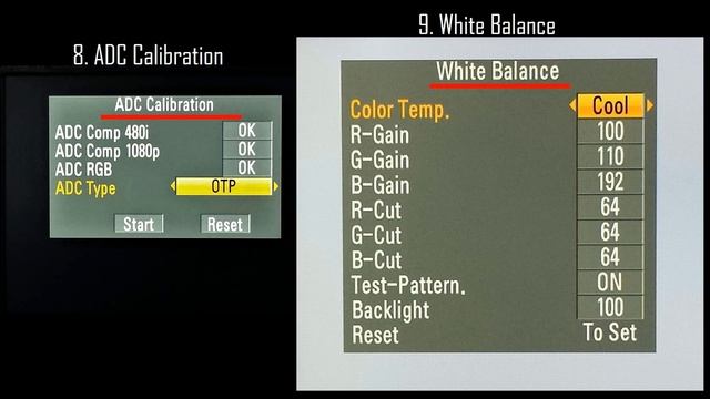 LG TV Service Menu (EZ-ADJUST) Tool Option Values смотреть онлайн