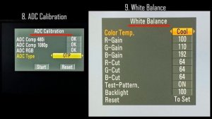 LG TV Service Menu (EZ-ADJUST) Tool Option Values