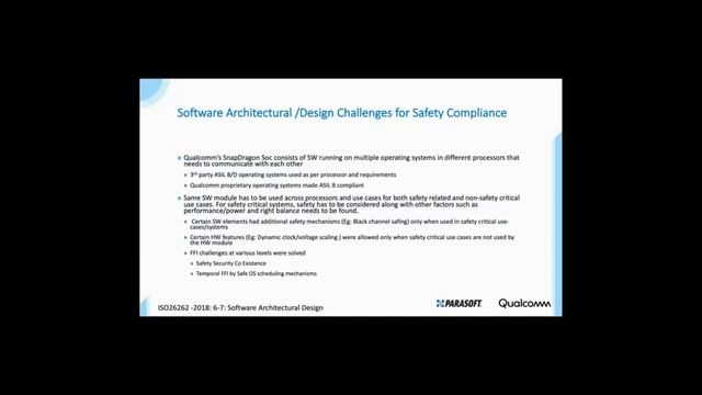 Qualcomm Presents: How to Achieve System on Chip Functional Safety Compliance смотреть онлайн