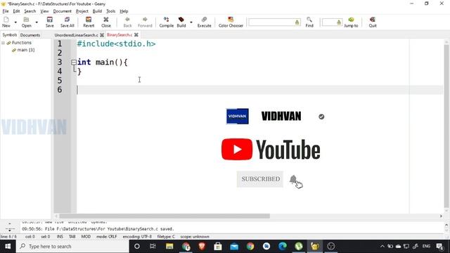 Binary Search Using C | Binary Search Algorithm in C | Data Structures and Algorithms using C смотреть онлайн
