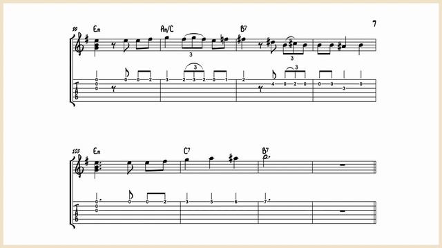 Pierre "Baro" Ferret - La Valse des Niglos - Guitar Transcription смотреть онлайн