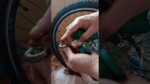 Сборка заднего колеса велосипеда горного стелс. Поэтапно.