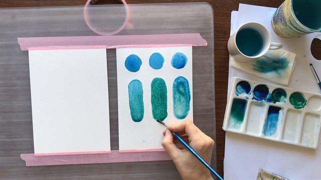 Медиумы. Часть 2. Замедляющий высыхание медиум. Blending Medium.