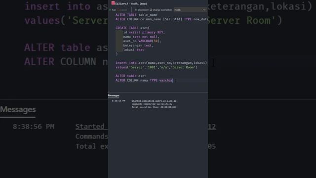 POSTGRESQL UBAH TYPE DATA смотреть онлайн