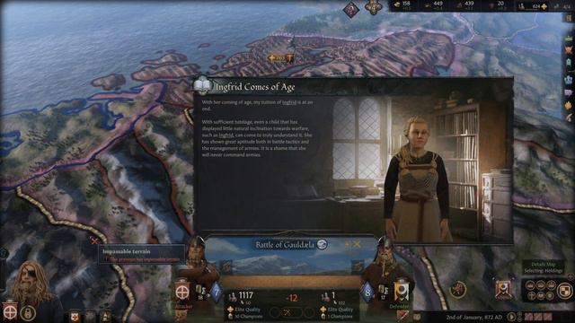Became the Jarl of Vestlond! (Norse Invasion #4) - Crusader Kings III смотреть онлайн