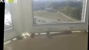 Простой монтаж эркерного балкона