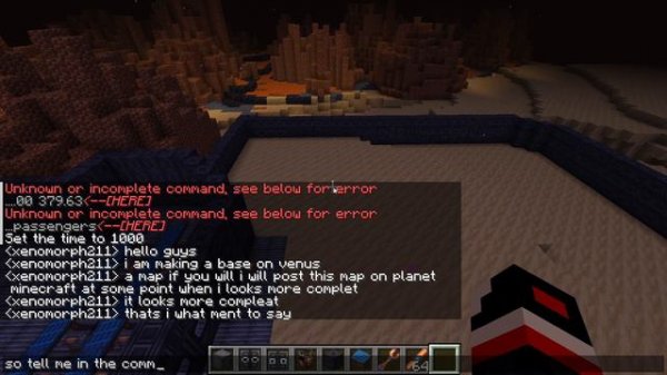 Minecraft Venus base (mods ad astra)  (addons ad astra-Giselle)