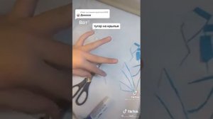 Как сделать крылышки для дракончика( не моё видео)