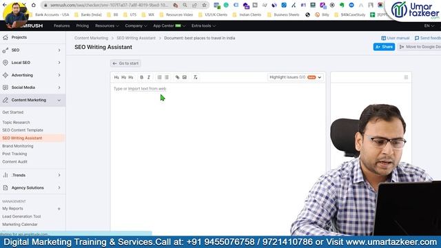 How to use SEO Content Template in SEMrush | SEMrush Course | #8 смотреть онлайн