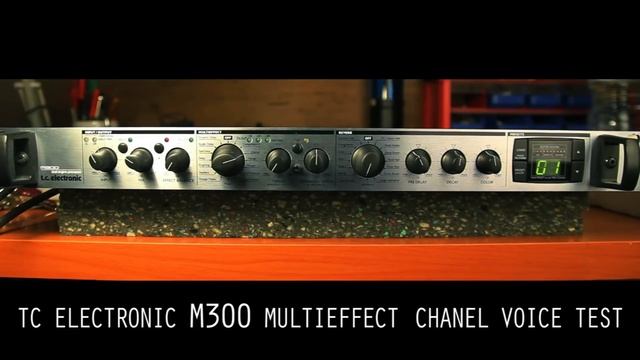 Tc Electronic M300 Multieffect Chanel Voice Test