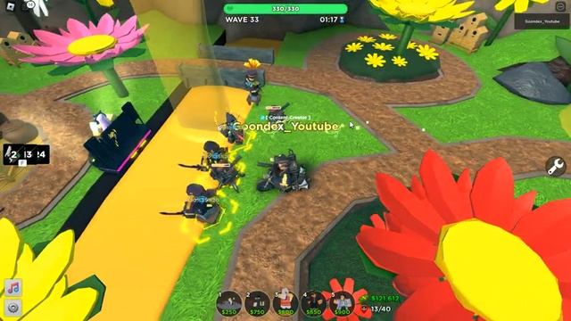 Only One Engineer and support Honey Valley Roblox Tower Defense Simulator смотреть онлайн