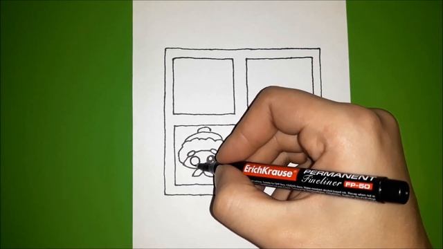 Как нарисовать ДЕДА МОРОЗА И ОЛЕНЯ? смотреть онлайн