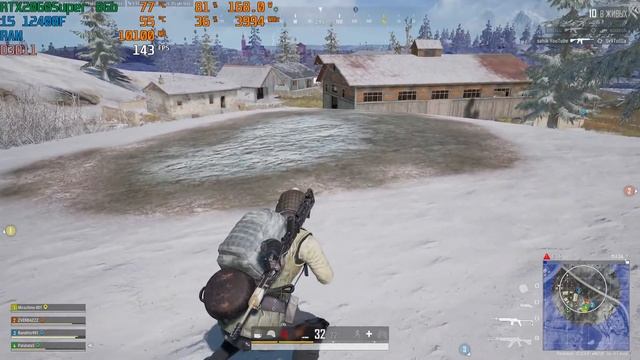 PUBG на I5 12400F/RTX2060Super/16озу 3200МГц смотреть онлайн