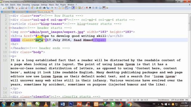 A Dynamic Blog&Voting System In php&mysqli With Bootstrap-lecture17 смотреть онлайн