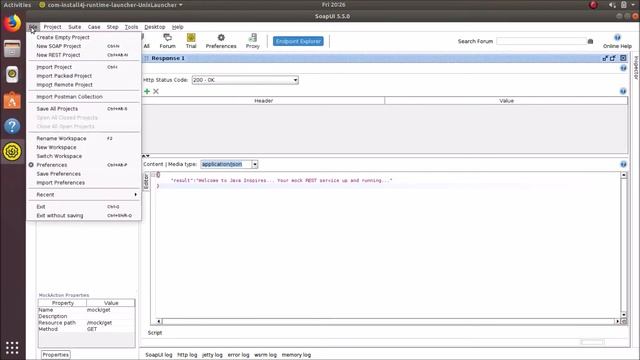 Create a mock REST service in SOAP UI tool смотреть онлайн