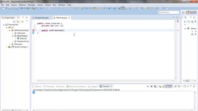 Java Tutorial Programmieren für Anfänger 31 -- Private, Public, Default, Protected смотреть онлайн