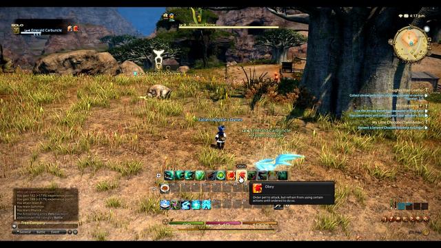 Final Fantasy XIV - Arcanist Gameplay смотреть онлайн
