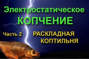 РАСКЛАДНАЯ ЭЛЕКТРОСТАТИЧЕСКАЯ КОПТИЛЬНЯ своими руками (Электростатическое копчение Часть.2.).mp4
