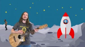 Zoom Zoom to the Moon | Monkey Rock Music | Kids Dance Songs & Nursery Rhymes