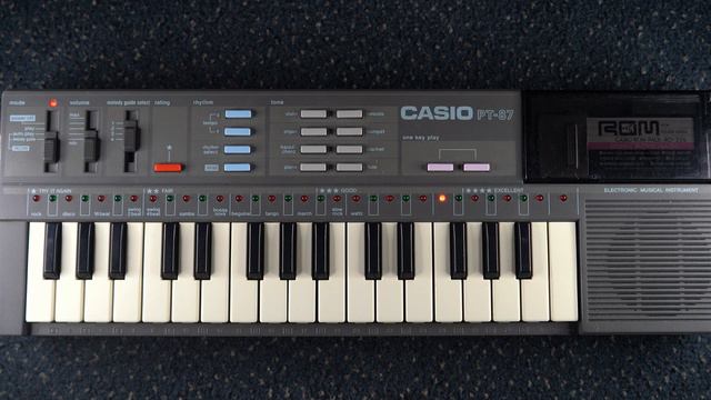 CASIO PT-87 ROM Pack Cartridge Auto Play RO-356 "DISNEY MOVIE MAGIC" смотреть онлайн