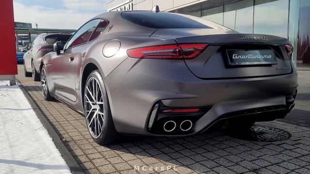 2023 Maserati GranTurismo - Drive, Interior, Sound & Start Up смотреть онлайн