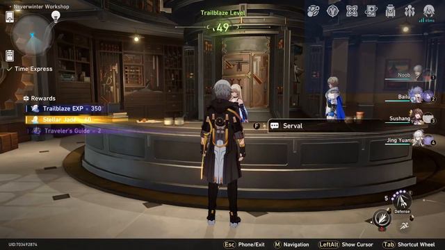 Time Express. Serval Side Quest.