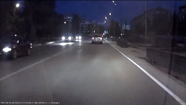 VisionDrive VD 8000HDS Тест ночь