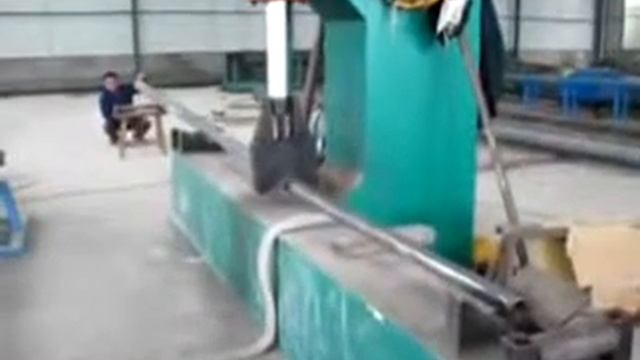 Правильный станок для стальных опор смотреть онлайн
