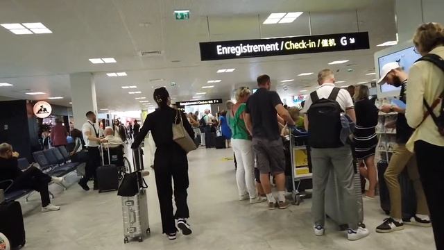 【Airport Tour】2022 Nice Airport Terminal 1 Check-in And Arrival Area