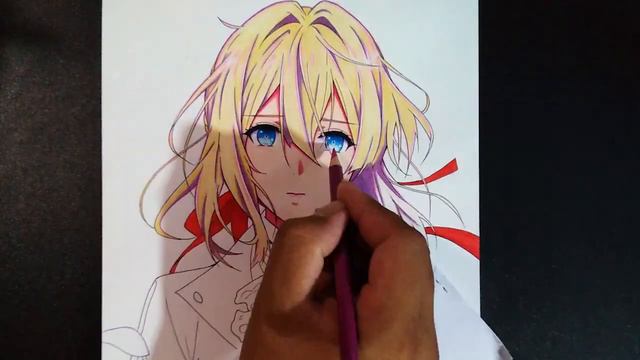 Violet Evergarden - Drawing смотреть онлайн