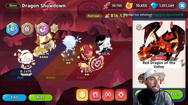 DRAGON SHOWDOWN | Legend of the Red Dragon Walkthrough Part 2 | EP5 | Cookie Run Kingdom смотреть онлайн