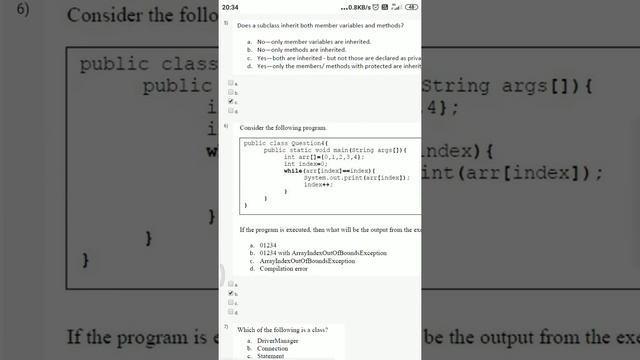 Nptel Java week 5 quiz смотреть онлайн