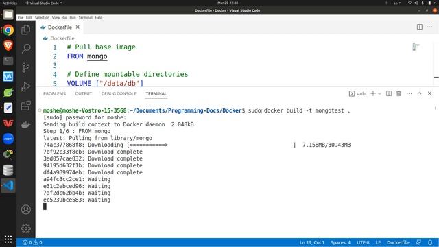 3 Build an image with Docker смотреть онлайн
