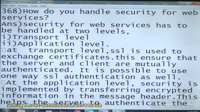 Java Interview Companion||Java || How do you handle security for web services? смотреть онлайн