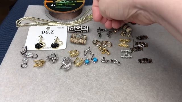 Швензы, бусины дзи, застёжки, нитки и бусины. Посылки с AliExpress. 11.06.23. смотреть онлайн
